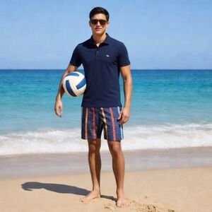 🔥 LuLaRoe Jamie Striped French Terry Shorts - L